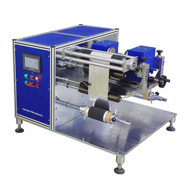 Roll to Roll Edge Slitting Machine for Electrodes of Cylindrical/Pouch Battery