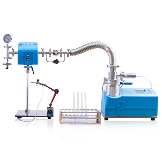 Vacuum tube sealing machine with hydrogen and oxygen generator