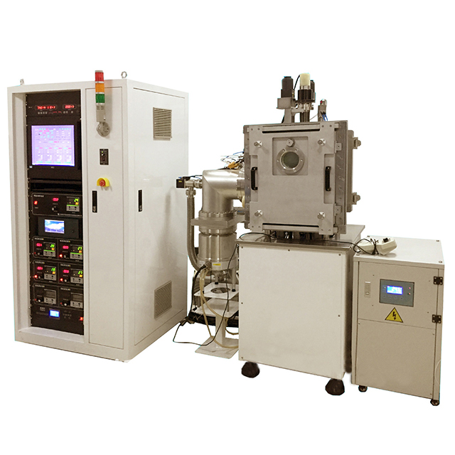 Four-source organic-inorganic combined evaporation coating equipment