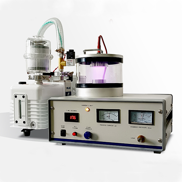 Laboratory Vacuum DC Sputter Coater Coating Machine  for non-conductive SEM sample KS-SD-900