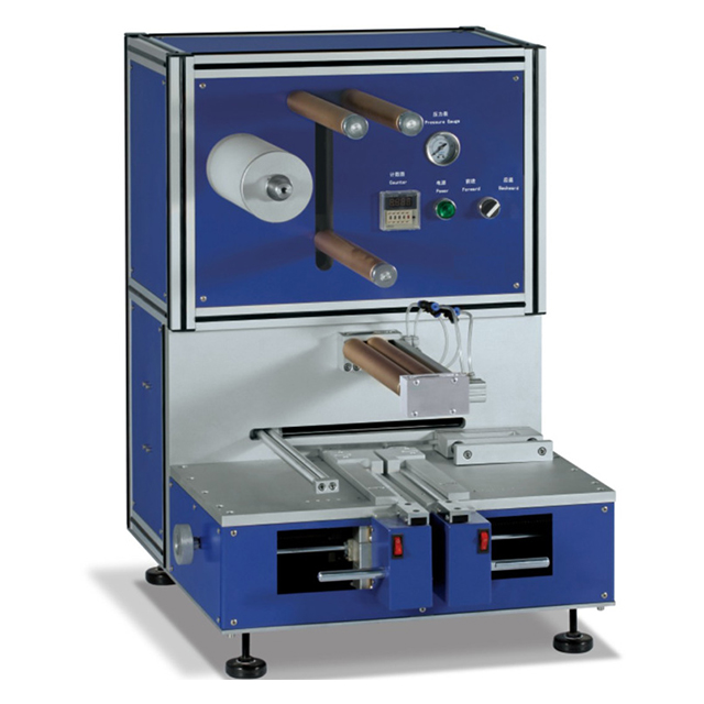 Semi-automatic battery stacking machine for lithium anode and cathode