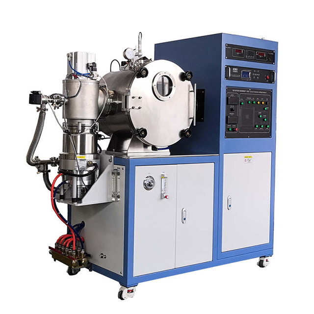 High vacuum induction melting furnace with molecular pump for 50g-200Kg capacity